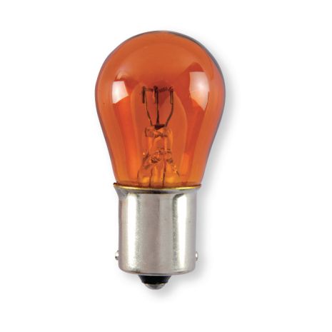Лампа накаливания оранжевая Berner BA 15s 24V 21W
