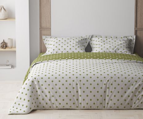 Комплект постільної білизни ТЕП "Happy Sleep" Olive Dots, 50x70 сімейний