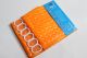 Шторка для ванної з плівки 3Д ефект 3D orange