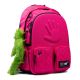 Школьный рюкзак YES by Andre Tan, полукаркасный, два отделения, фронтальные карманы размер 40*30*14см Hand pink