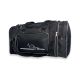 Дорожня сумка Wallaby 365 з розширенням до 10 см 2 бічні кишені розмір: 55(65)*30*25 см чорно-сіра