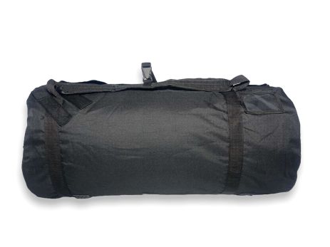 Сумка-баул дорожная рюкзак BagWay одно большое отделение 2 внутренних кармана размеры 80*40*40 см черная