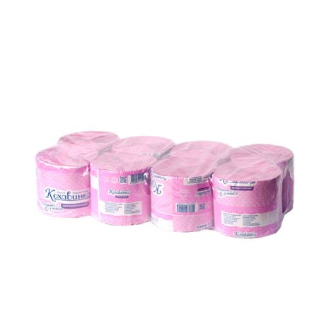 Папір туалетний рожевий антисептичний (8шт/уп) ТМ Кохавинка