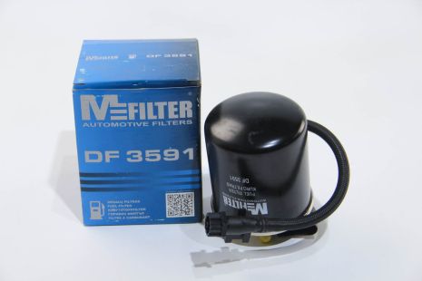 Фільтр паливний Sprinter OM651 09- (з датчиком), MFILTER (DF3591)