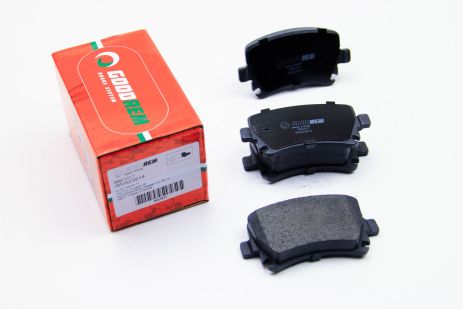 Колодки задние тормозные Caddy III/Golf V/Audi A4 03-, GOODREM (RM1017)