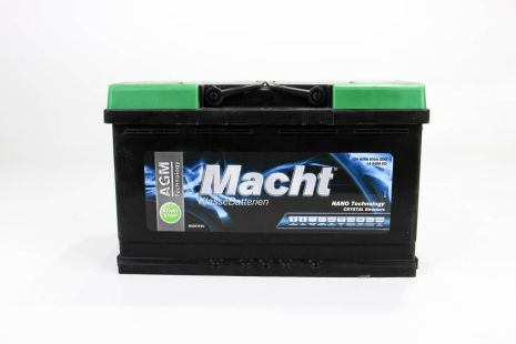 Аккумулятор Macht AGM 80 Ah(800 A; 310X175X190), MACHT (25945)