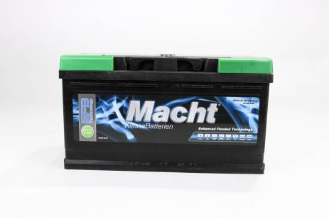 Акумулятор Macht EFB 90 Ah (850 A; 353X175X190), MACHT (19812)