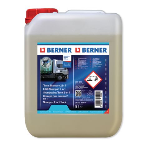 Средство для мытья грузовых автомобилей, 5 л, Berner