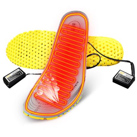 Электронные стельки для обуви с подогревом uWarm SE336L, с аккумулятором 3600mAh, до 6 часов, размер 36-46