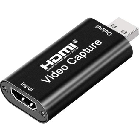 Зовнішня відеокарта відеозахоплення HDMI - USB 2,0 для стримувань та запису екрана, конвертер потокового відео Addap VCC-01