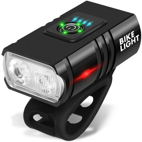 Аккумуляторный велосипедный фонарь Bike Light BK-02 Pro, 2XPE | Велофара на руль