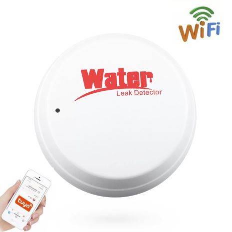 Беспроводной Wi-Fi датчик протечки воды USmart LWS-02w, датчик затопления с поддержкой Tuya, Android & iOS