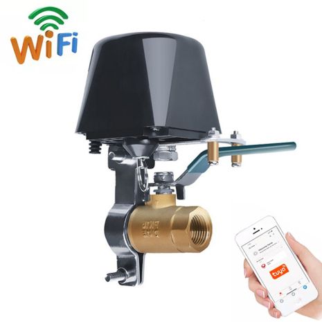 Розумний Wi-Fi електропривод | сервомотор для кульового крана USmart SM-01w, з підтримкою Tuya, DN15, 1/2"