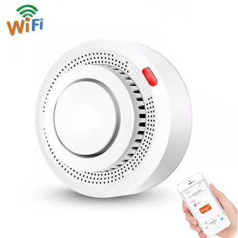 Умный wifi датчик дыма USmart SD-01w, поддержка Tuya | Android/iOS