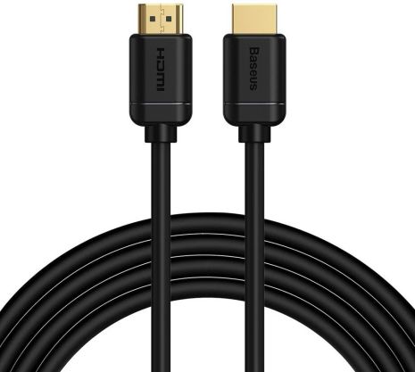 HDMI-HDMI кабель синхронізації відео та аудіо потоку Baseus CAKGQ-C01, для монітора, телевізора, комп'ютера, 4K, 3м