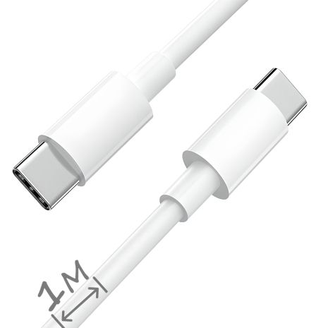 Швидкісний кабель для заряджання та передачі даних з Type-C на порт Type-C Borofone BX44, для ноутбука/смартфону/планшета, PD 3.0, 100 Вт, 1м