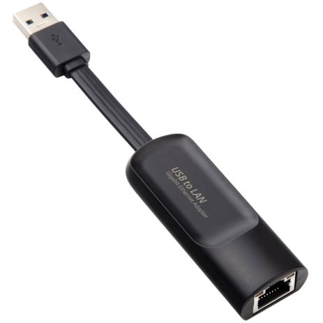 Внешний сетевой адаптер USB-LAN с гигабитным интернетом Addap UA2RJ45-01, сетевая карта RJ-45, 1 Гбит/с