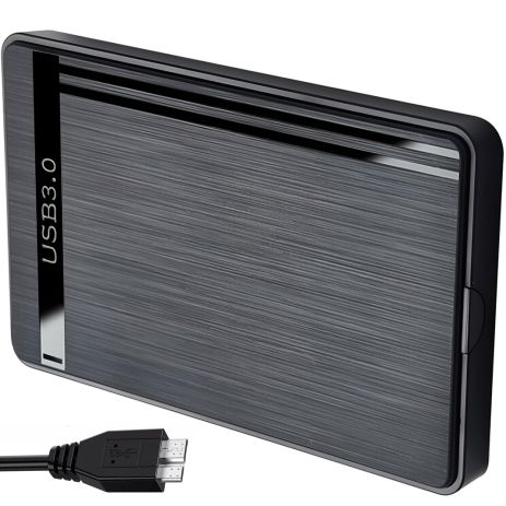 Зовнішня кишеня для SSD та 2.5" HDD жорстких дисків Addap EHDC-01b з USB 3.0 виходом
