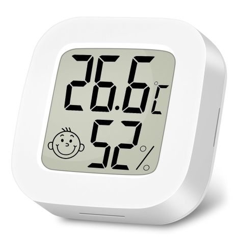 Цифровой электронный термометр – гигрометр UChef CX-0726, термогигрометр для измерения температуры и влажности в помещении.