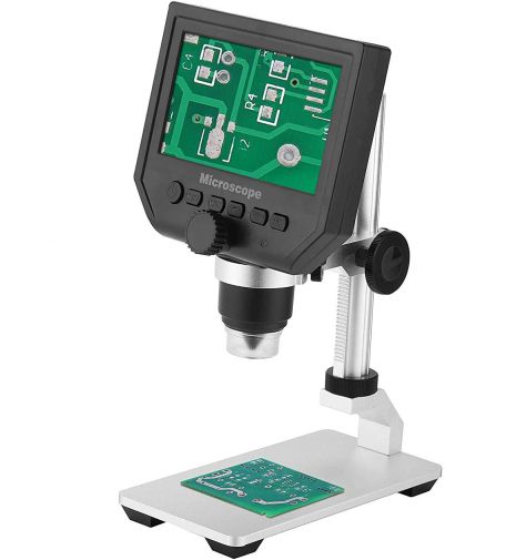 Цифровий електронний мікроскоп з 4,3" LCD екраном GAOSUO M-600 зі збільшенням 600 X