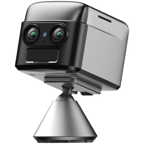WiFi міні камера відеоспостереження Camsoy S70W, з подвійною лінзою та датчиком руху, до 70 днів автономної роботи, iOS/Android, FullHD 1080P