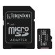 Карта пам'яті Kingston 32Gb, micro SD, Class 10, Canvas Select Plus