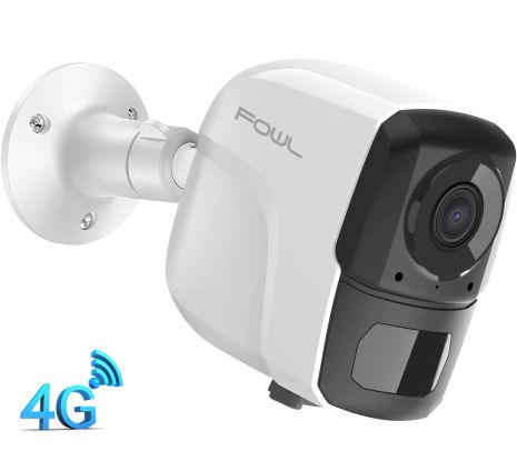 Автономна вулична 4G камера відеоспостереження під SIM-карту Camsoy F1G з датчиком руху, нічним баченням та програмою iOS/Android
