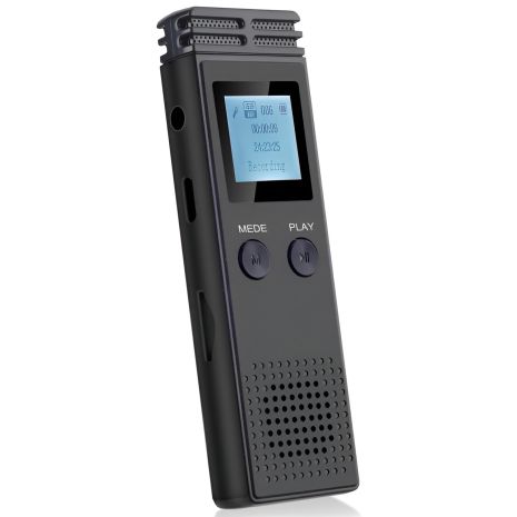 Профессиональный цифровой стерео диктофон Savetek GS-R84, 16 Гб, до 42 часов записи