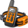 Электроошейник для дрессировки собак iPets DTC-500 водонепроницаемый, до 500 метров, оранжевый