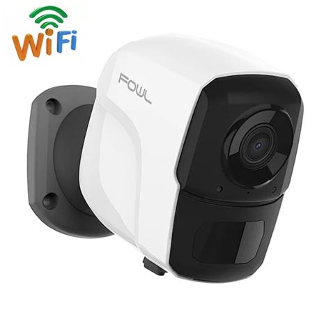 Автономная уличная WiFi камера видеонаблюдения Camsoy F1, с датчиком движения и ночным видением, White
