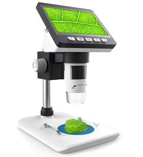 Цифровий мікроскоп з 4,3" LCD дисплеєм та підсвічуванням GAOSUO M700, акумуляторний, збільшення до 1000X, 1080P