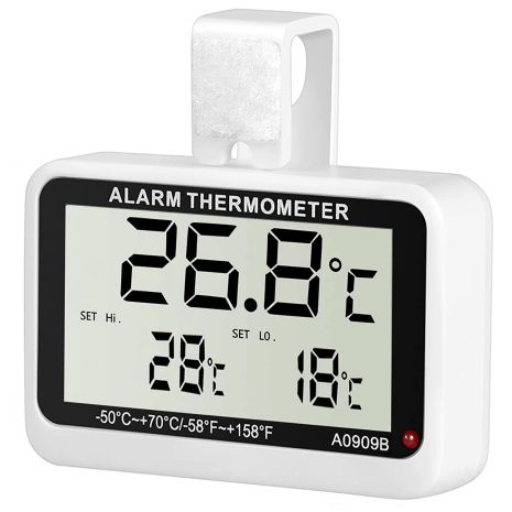 Цифровий термометр для холодильника/морозильника UChef A0909B, з сигналізатором температури