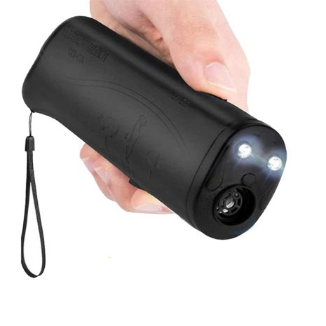 Ультразвуковой отпугиватель собак AD-100SH, дрессировочное устройство с фонариком