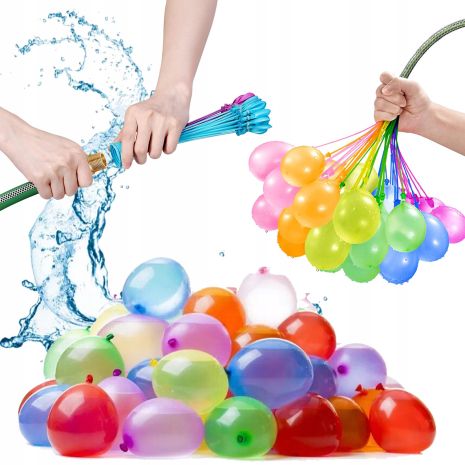Набор водяных шариков бомбочек для водных битв Buncho Balloons 111 шт