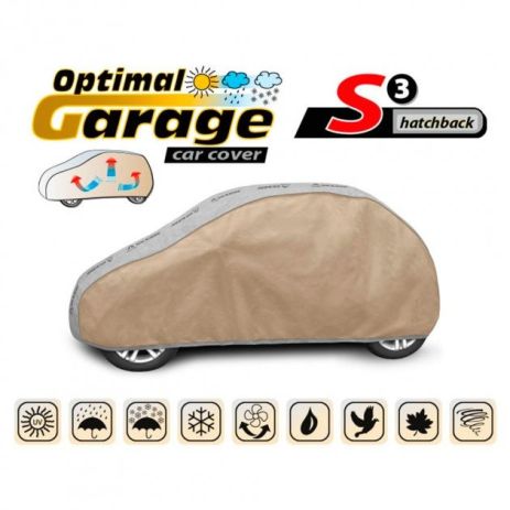 Тент на авто хэтчбек 3.3-3.55м KEGEL Hatchback OPTIMAL GARAGE S3