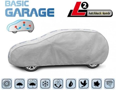 Тент на авто хэтчбек/универсал 4,3-4,55м KEGEL Hatchback/Kombi Basic Garage L2