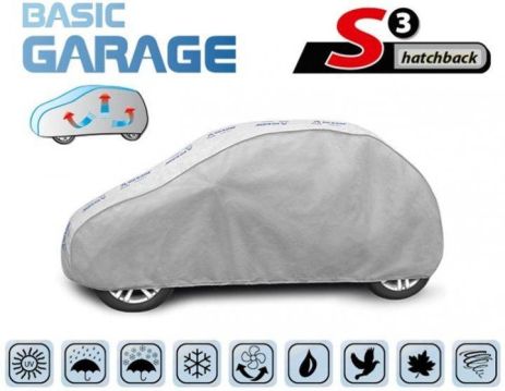 Тент на авто хэтчбек 3.3-3.55м KEGEL Hatchback Basic Garage S3