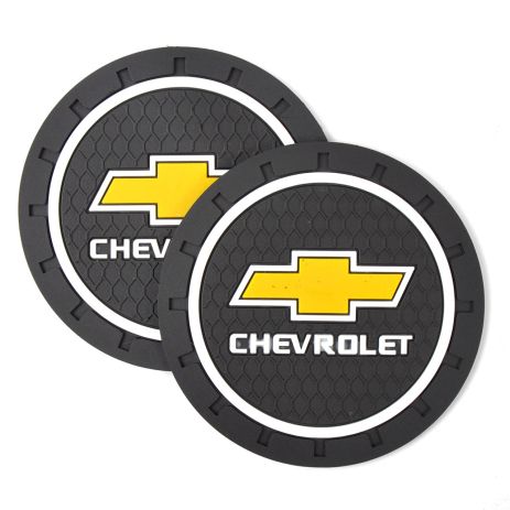 Килимки в підсклянник Chevrolet 7 см 2 шт антиковзкий