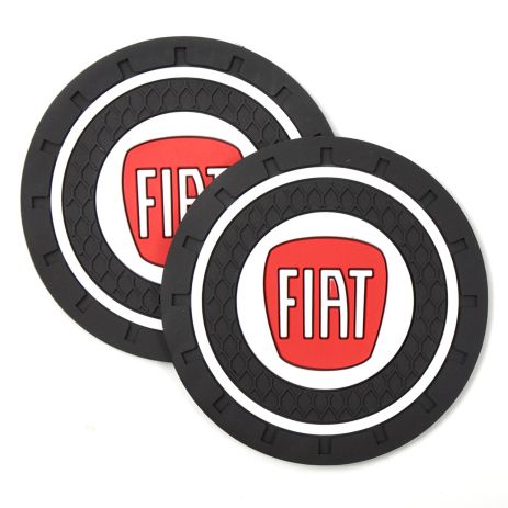 Килимки в підсклянник Fiat 7 см 2 шт антиковзний