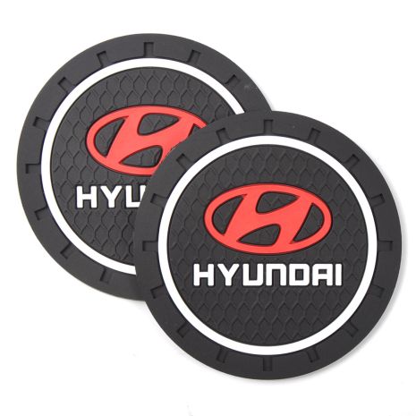 Килимки в підсклянник Hyundai 7 см 2 шт антиковзний