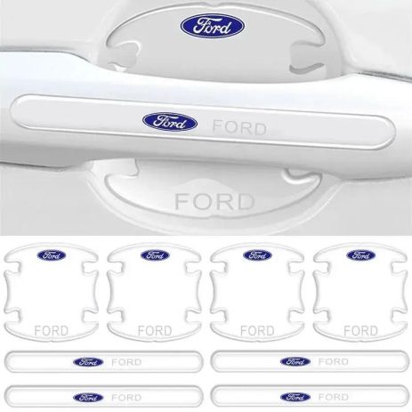 Комплект защитных пленок под ручки авто Ford 8шт