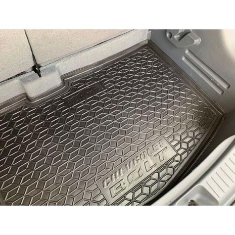 Коврик в багажник Chevrolet Bolt 2016 - нижняя полка резино-пластиковый "AVTO-Gumm"211794