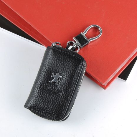 Автомобільна ключниця для ключів з логотипом Peugeot шкіра 2867