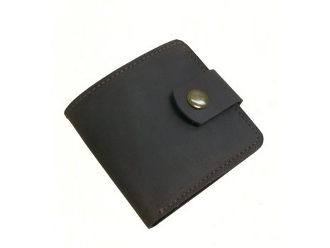 Чоловічий гаманець гаманець GS коричневий шкіряний