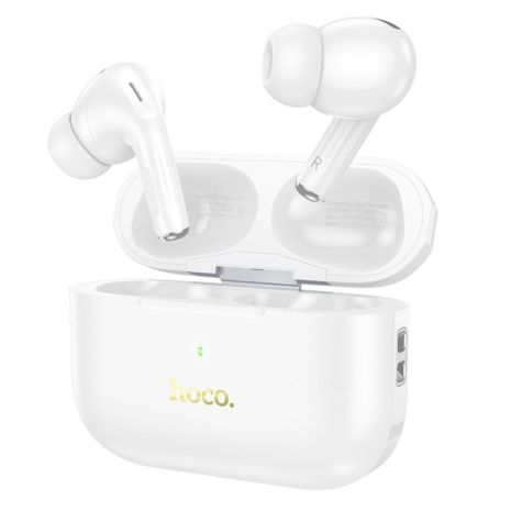 Навушники HOCO EW56 Plus TWS з шумозаглушенням | BT5.3, 30/300mAh, ANC, 4h | white