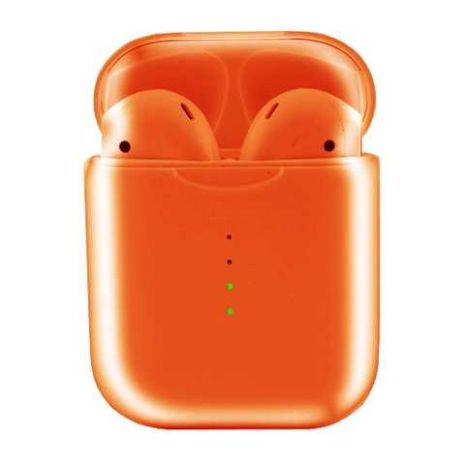 Бездротові навушники V8 TWS помаранчеві