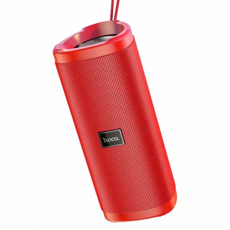 Акустика HOCO HC4 Bella sports True Wireless Speaker IPX5 | BT, TWS, AUX, FM, TF, USB | red
