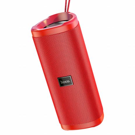 Акустика HOCO HC4 Bella sports True Wireless speaker IPX5 |BT, TWS, AUX, FM, TF, USB| червоний