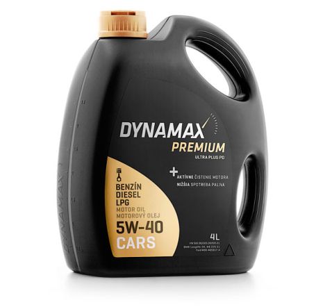 Масло моторное DYNAMAX ULTRA PLUS PD 5W40 (4L), DYNAMAX (501600)