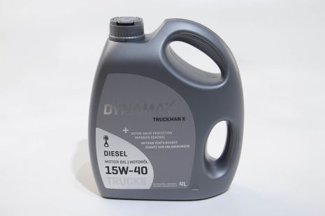 Олія моторна DYNAMAX TRUCK. X 15W40 (4L), DYNAMAX (501618)